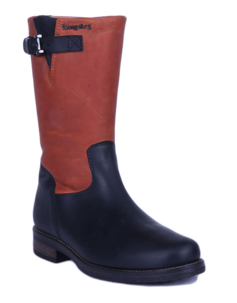 Oslo Outdoor Boot - Gaucho Black & Terracotta